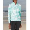 imageHUK Womens Icon X Hoodie UPF 50 LongSleeve Fishing ShirtMossy Oak Seafoam