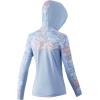 imageHUK Womens Icon X Hoodie UPF 50 LongSleeve Fishing ShirtTide Change  Horizon