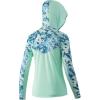 imageHUK Womens Icon X Hoodie UPF 50 LongSleeve Fishing ShirtTide Change  Sea Floor