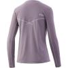 imageHUK Womens Icon X Long Sleeve Fishing Shirt with Sun ProtectionSea Fog