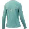 imageHUK Womens Icon X Long Sleeve Fishing Shirt with Sun ProtectionSeafoam