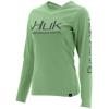 imageHUK Womens Icon X Long Sleeve Fishing Shirt with Sun ProtectionSeafoam