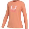 imageHUK Pursuit Graphic Long Sleeve Fishing Shirt for WomenBrackish Fill  Coral Reef
