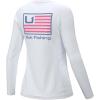 imageHUK Pursuit Graphic Long Sleeve Fishing Shirt for WomenHuk and Bars  White