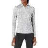 imageHUK Womens Icon X Hoodie UPF 50 LongSleeve Fishing ShirtRunning Lakes  Overcast Grey