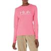 imageHUK Womens Icon X Long Sleeve Fishing Shirt with Sun ProtectionSalmon Pink