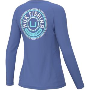 imageHUK Pursuit Graphic Long Sleeve Fishing Shirt for WomenOrder Brand  Wedgewood