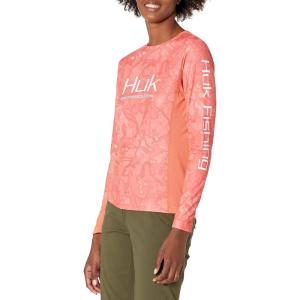 imageHUK Womens Icon X Camo Long Sleeve Performance Fishing ShirtBimini