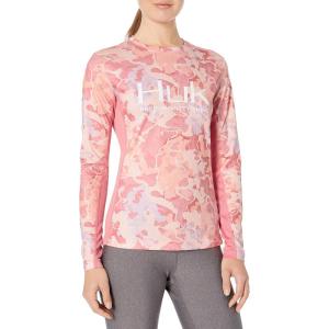 imageHUK Womens Icon X Camo Long Sleeve Performance Fishing ShirtLanier