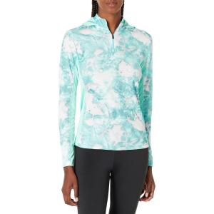 imageHUK Womens Icon X Hoodie UPF 50 LongSleeve Fishing ShirtMossy Oak Seafoam