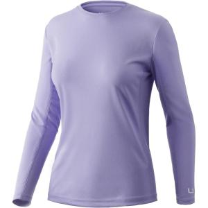 imageHUK Womens Icon X Long Sleeve Fishing Shirt with Sun ProtectionLavender
