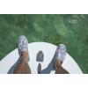 imageHUK Mens Brewster Slip on Wet Traction Fishing ampamp Deck Shoes BoatPrint  Glacier