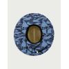 imageHUK Mens Printed Straw Lifeguard Style Wide Brim Sun HatNaval Academy