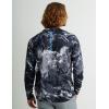 imageHUK Mens Pursuit Pattern Crew Sleeve Performance ShirtStormwater Midnight