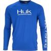 imageHUK Mens Pursuit Vented Long Sleeve 30 UPF Fishing ShirtDesert Sage