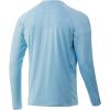 imageHUK Mens Pursuit Vented Long Sleeve 30 UPF Fishing ShirtIce Blue