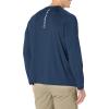 imageHUK Mens Pursuit Vented Long Sleeve 30 UPF Fishing ShirtSargasso Sea