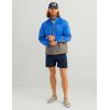 imageHUK Mens Tradewinds Jacket Lightweight Waterproof Windbreaker with UPF Sun ProtectionOcean Blue