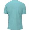 imageHUK Waypoint Short Sleeve Crew Pocket TShirt for MenBaraboo Stripe  Island Paradise