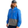 imageHUK Mens Tradewinds Jacket Lightweight Waterproof Windbreaker with UPF Sun ProtectionOcean Blue