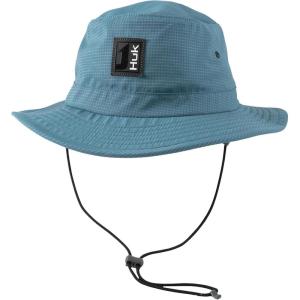 imageHUK Mens A1a Boonie Wide Brim Fishing HatTitanium Blue