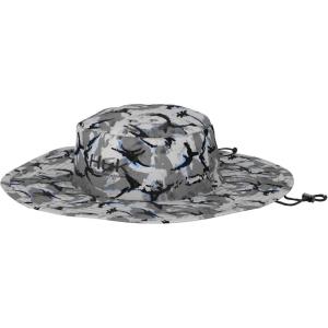 imageHUK Mens Boonie Wide Brim Fishing HatCane Bay  Volcanic Ash