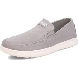 imageHUK Mens Brewster Slip on Wet Traction Fishing ampamp Deck Shoes BoatClassic  Grey