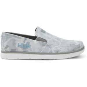 imageHUK Mens Brewster Slip on Wet Traction Fishing ampamp Deck Shoes BoatKenaiWiley Blue Footwear