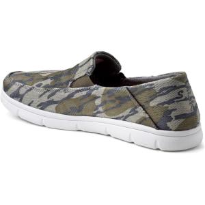 imageHUK Mens Brewster Slip on Wet Traction Fishing ampamp Deck Shoes BoatPerformance  Mossy Oak Bottomland