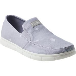 imageHUK Mens Brewster Slip on Wet Traction Fishing ampamp Deck Shoes BoatPrint  Glacier