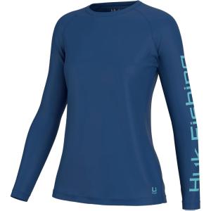 imageHUK Pursuit Solid Long Sleeve Fishing Shirt for WomenSet Sail
