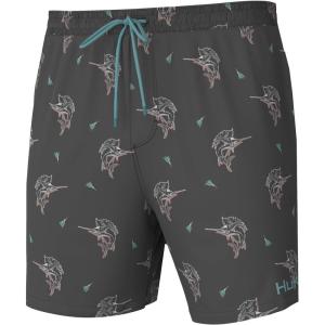imageHUK Pursuit Volley Pattern QuickDry Shorts for MenVolcanic Ash