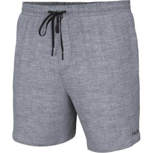 imageHUK Volley Pattern 55quot QuickDry Fishing Shorts for MenHeather  Night Owl