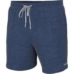 imageHUK Volley Pattern 55quot QuickDry Fishing Shorts for MenHeather  Sargasso Sea