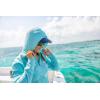 imageHUK Icon X Hoodie Fishing Shirt with Sun Protection for WomenMarine Blue
