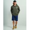 imageHUK Mens Fleece Performance Fishing HoodieHukd Up  Cyprus Land Heather