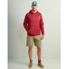 imageHUK Mens Fleece Performance Fishing HoodieScarlet Blaze Heather