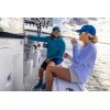 imageHUK Mens Fleece Performance Fishing HoodieStorm Blue Heather