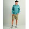imageHUK Mens Fleece Performance Fishing HoodieStorm Blue Heather