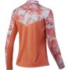 imageHUK Womens Icon 14 Zip Long Sleeve Fishing Shirt with Sun ProtectionMossy Oak Sockeye