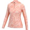imageHUK Icon X Pattern Hoodie Fishing Shirt with Hood for WomenRiver Runs  Coral Reef