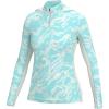 imageHUK Icon X Pattern Hoodie Fishing Shirt with Hood for WomenRiver Runs  Island Paradise