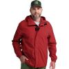 imageHUK Mens Storm Jacket Heavy Duty Fishing Rain CoatScarlet Blaze