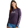 imageHUK Womens Pursuit Patterned Crew Long Sleeve Performance ShirtGraphic  Mysterioso