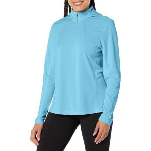 imageHUK Icon X Hoodie Fishing Shirt with Sun Protection for WomenAzure Blue