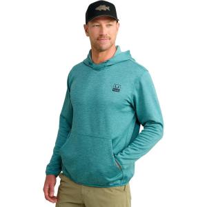 imageHUK Mens Fleece Performance Fishing HoodieStorm Blue Heather