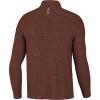 imageHUK Coldfront Heather Pullover Fishing 14 Zip for MenBaked Clay Heather