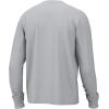 imageHUK Long Sleeve U Patch Pocket Tee Fishing TShirt for MenHarbor Mist