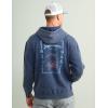 imageHUK Mens Cotton Fleece Graphic Hoodie Performance Fishing SweatshirtGraphic  Naval Academy