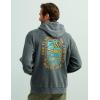 imageHUK Mens Cotton Fleece Graphic Hoodie Performance Fishing SweatshirtGraphic  Volcanic Ash